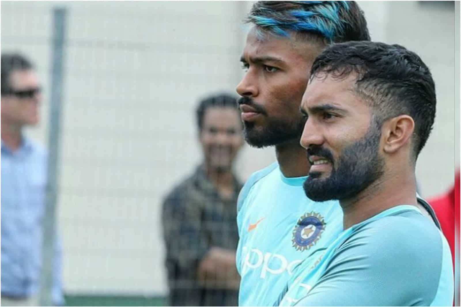 Watch Dinesh Karthik Makes Fun Of Hardik Pandya Over Koffee With Karan Row