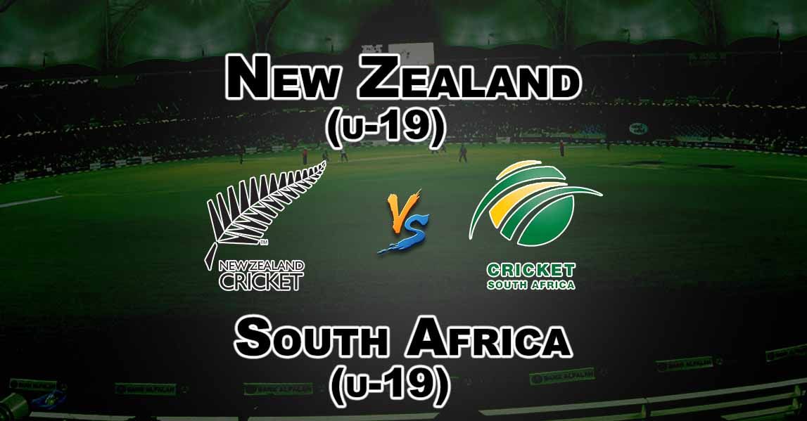 NZ-Y vs SA-Y 24th Match ICC Under-19 World Cup 2018 Match ... - 1147 x 599 jpeg 62kB