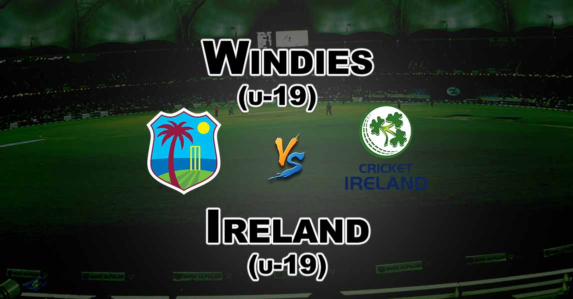 WI-Y vs IRE-Y Plate Quarter-Final 4 ICC U-19 World Cup ... - 1147 x 599 jpeg 41kB