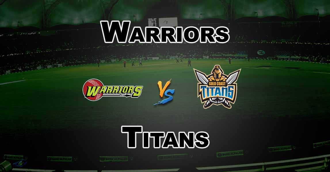 Warriors Vs Titans Today's Match Prediction Archives India Fantasy