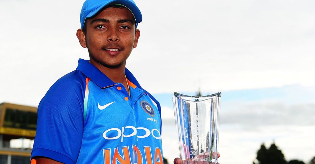 Prithvi Shaw pens heartwarming thank you note for coach ... - 1024 x 535 jpeg 63kB