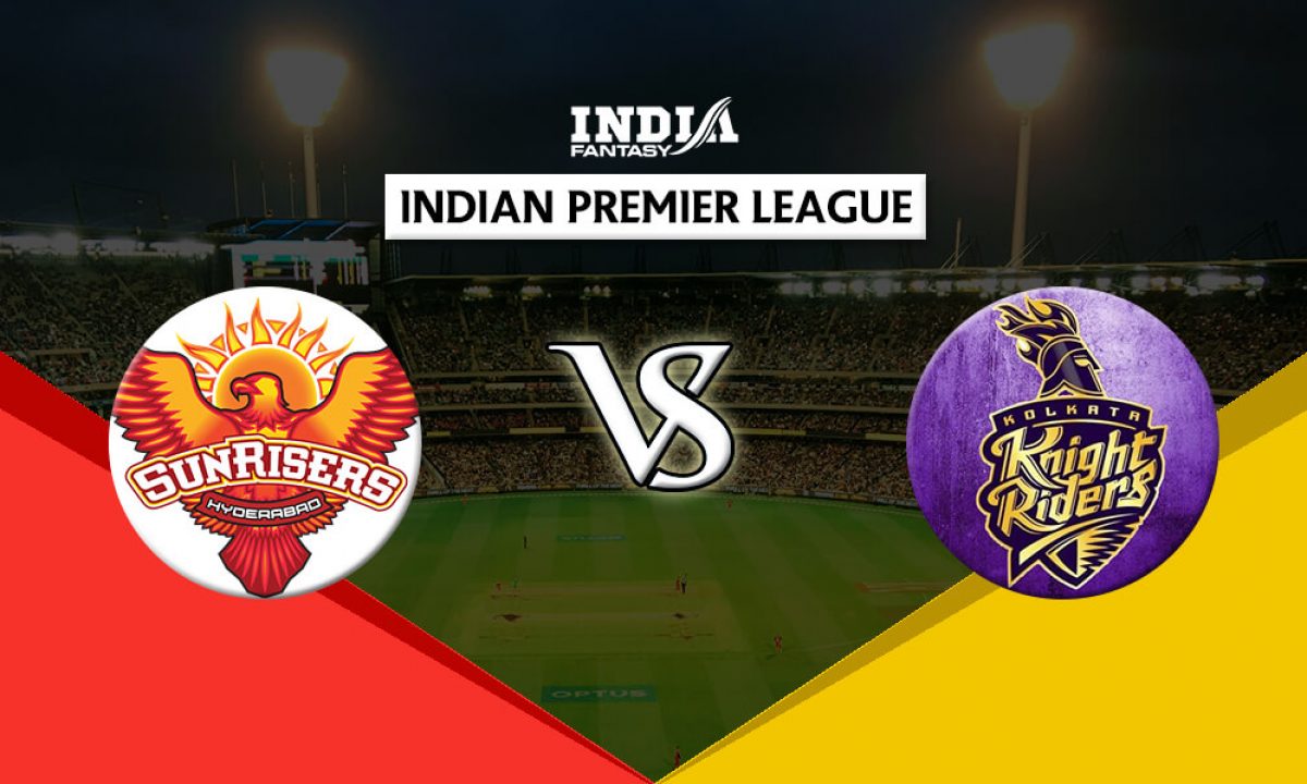 Hyd Vs Kol Dream11 Team Prediction Ipl 2018 54th Match Srh Vs Kkr Playing 11 India Fantasy