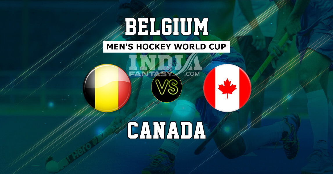 BEL vs CAN Dream11 Prediction | Belgium vs Canada Men's Hockey World