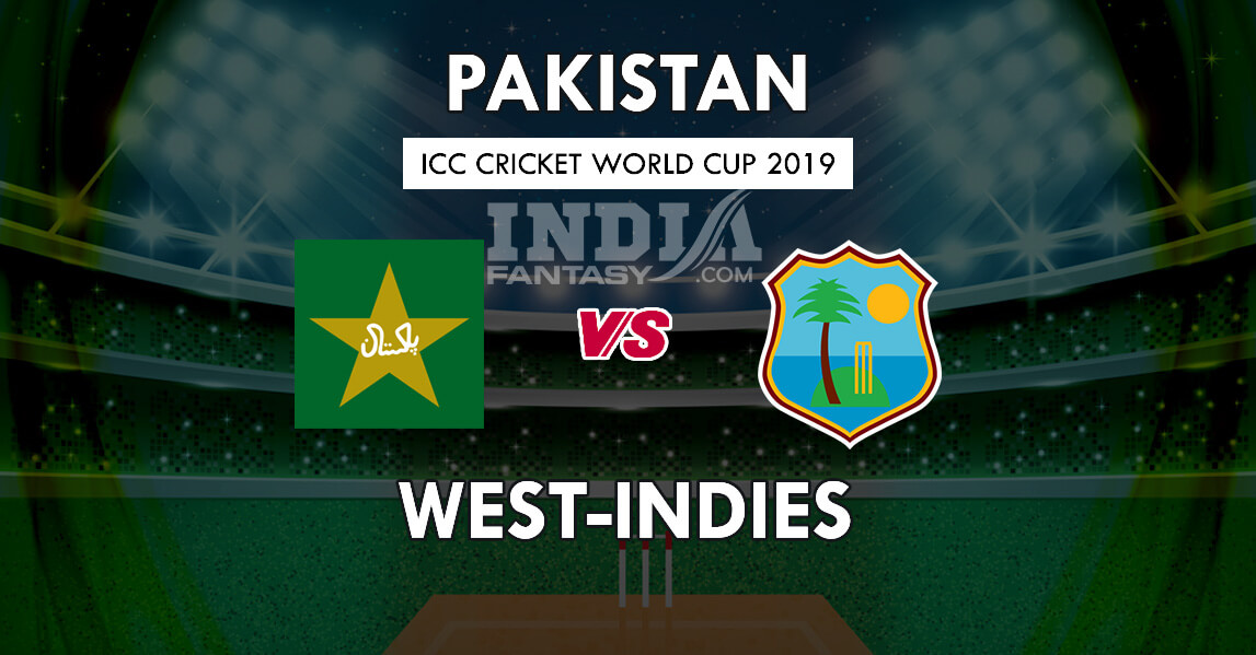 Wi Vs Pak Dream11 Match Prediction Grand League Team Icc Cwc 2019