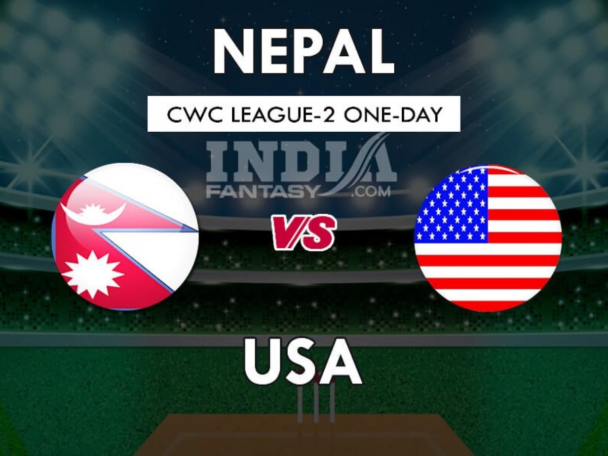 Nep Vs Usa Dream11 Match Prediction Cwc League 2 One Day