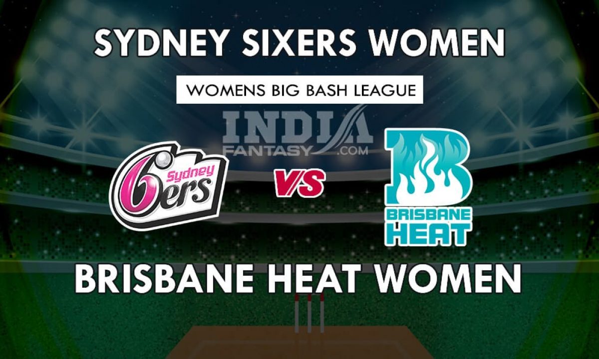 Ss W Vs Bh W Dream11 Match Prediction Women S Big Bash League